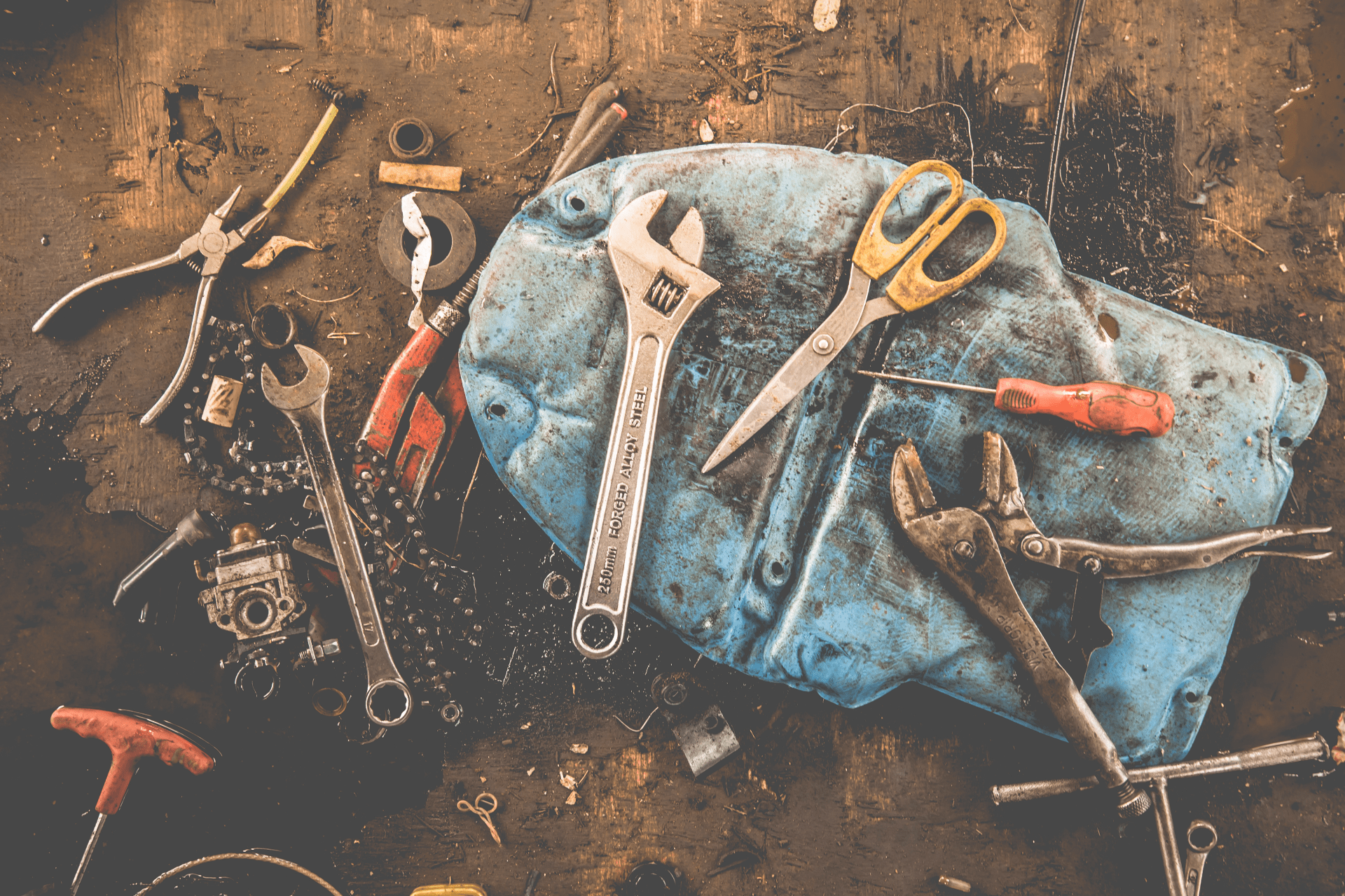 rust on tools